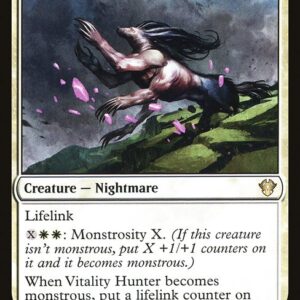 Commander 2020 - 30 - Vitality Hunter - Rare - W - Non-foil (Front)