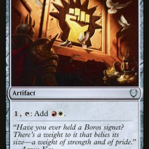 Phyrexia: All Will Be One Commander - 126 - Boros Signet - Uncommon - C - Non-foil (Front)