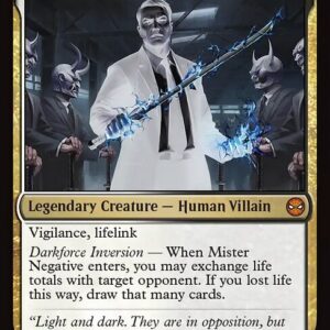 Marvel's Spider-Man - 135 - Mister Negative - Mythic - WB - Non-foil (Front)