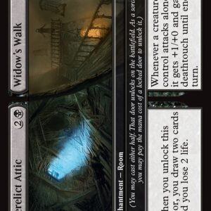 Duskmourn: House of Horror - 93 - Derelict Attic // Widow's Walk - Common - B - Non-foil (Front)