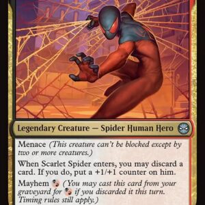 Marvel's Spider-Man - 143 - Scarlet Spider, Kaine - Uncommon - BR - Non-foil (Front)