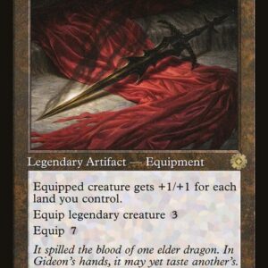 The Brothers' War Retro Artifacts - 6 - Blackblade Reforged - Rare - C - Non-foil (Front)