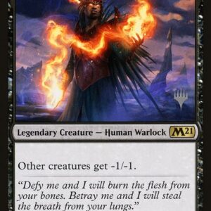 Core Set 2021 Promos - 106p - Kaervek, the Spiteful - Rare - B - Non-foil - Promo (Front)