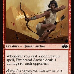 Foundations Jumpstart - 548 - Firebrand Archer - Common - R - Non-foil (Front)