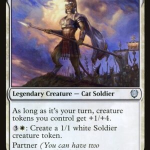 Phyrexia: All Will Be One Commander - 87 - Prava of the Steel Legion - Uncommon - W - Non-foil (Front)