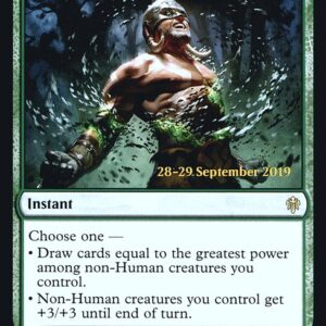 Throne of Eldraine Promos - 172s - Return of the Wildspeaker - Rare - G - Foil - Datestamped Promo (Front)