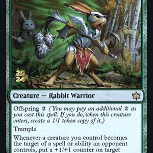 Bloomburrow Promos - 187s - Pawpatch Recruit - Rare - G - Foil - Datestamped Promo (Front)