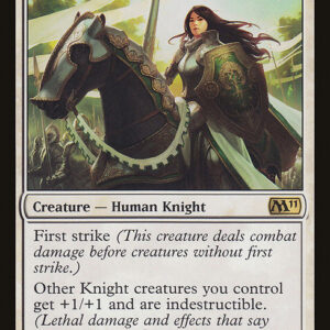 Magic 2011 - 20 - Knight Exemplar - Rare - W - Non-foil (Front)