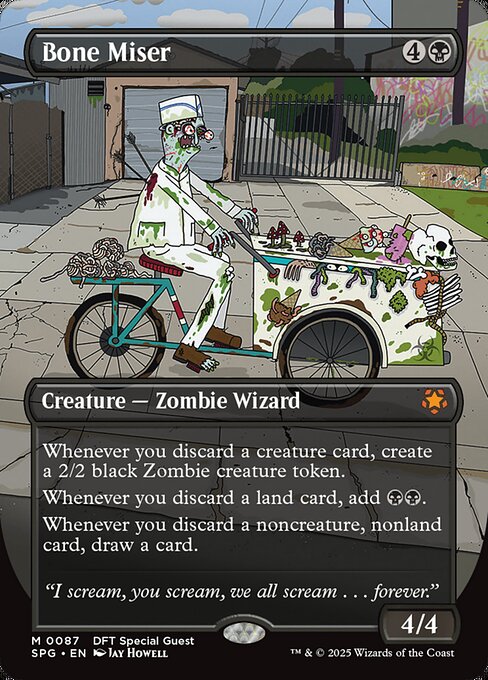 Special Guests - 87 - Bone Miser - Mythic - B - Non-foil (Front)