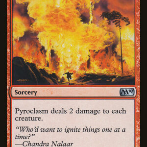 Magic 2010 - 152 - Pyroclasm - Uncommon - R - Non-foil (Front)