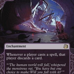 Wilds of Eldraine: Enchanting Tales - 32 - Oppression - Rare - B - Non-foil (Front)