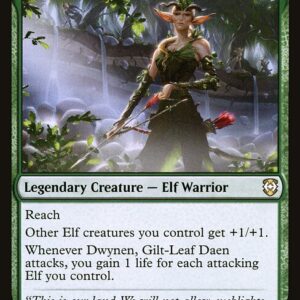 Kaldheim Commander - 56 - Dwynen, Gilt-Leaf Daen - Rare - G - Non-foil (Front)