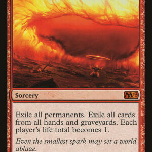 Magic 2013 - 158 - Worldfire - Mythic - R - Non-foil (Front)