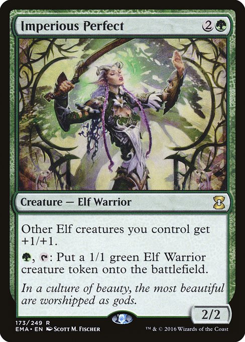 Eternal Masters - 173 - Imperious Perfect - Rare - G - Non-foil (Front)