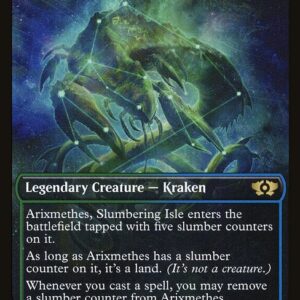 Multiverse Legends - 32 - Arixmethes, Slumbering Isle - Rare - UG - Foil (Front)