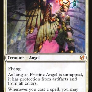 Commander 2019 - 70 - Pristine Angel - Mythic - W - Non-foil (Front)