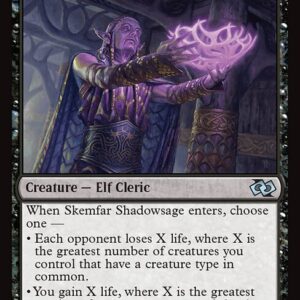 Foundations Jumpstart - 489 - Skemfar Shadowsage - Uncommon - B - Non-foil (Front)