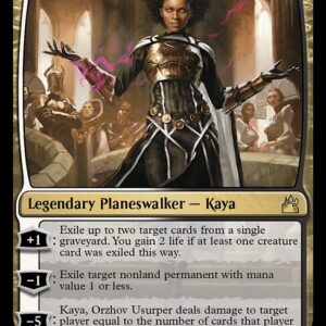 Ravnica Remastered - 194 - Kaya, Orzhov Usurper - Rare - WB - Non-foil (Front)