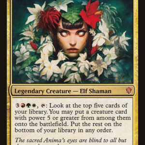 Commander 2013 - 199 - Mayael the Anima - Mythic - Multi - Non-foil (Front)