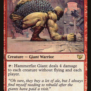 Commander 2015 - 157 - Hammerfist Giant - Rare - R - Non-foil (Front)