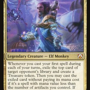 March of the Machine Commander - 8 - Rashmi and Ragavan - Mythic - Multi - Non-foil (Front)