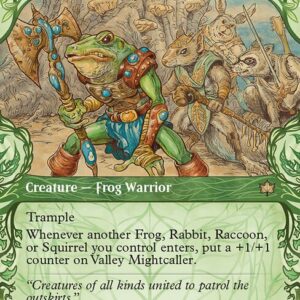 Bloomburrow - 326 - Valley Mightcaller - Rare - G - Non-foil (Front)