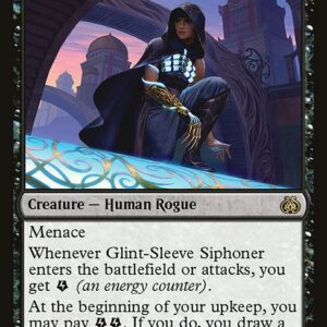 Aether Revolt - 62 - Glint-Sleeve Siphoner - Rare - B - Foil (Front)