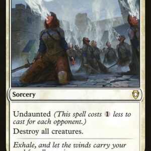 Commander Anthology Volume II - 36 - Sublime Exhalation - Rare - W - Non-foil (Front)