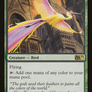 Magic 2011 - 165 - Birds of Paradise - Rare - G - Non-foil (Front)