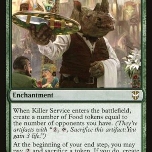 New Capenna Commander - 61 - Killer Service - Rare - G - Non-foil (Front)