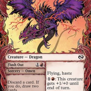 Tarkir: Dragonstorm - 304 - Stormshriek Feral // Flush Out - Common - R - Non-foil (Front)