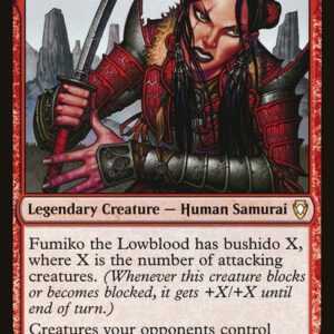 Commander Anthology Volume II - 100 - Fumiko the Lowblood - Rare - R - Non-foil (Front)