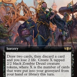 Tarkir: Dragonstorm Commander - 70 - Welcome the Dead - Rare - B - Non-foil - Promo (Front)