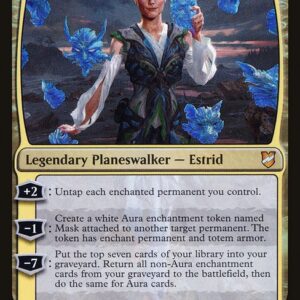 Commander 2018 - 40 - Estrid, the Masked - Mythic - Multi - Foil (Front)