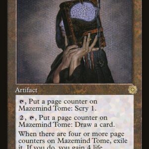 The Brothers' War Retro Artifacts - 30 - Mazemind Tome - Rare - C - Foil (Front)