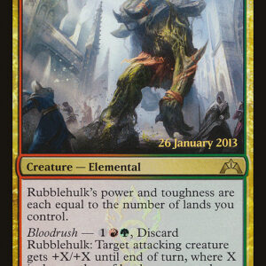 Gatecrash Promos - 191★ - Rubblehulk - Rare - RG - Foil - Datestamped Promo (Front)
