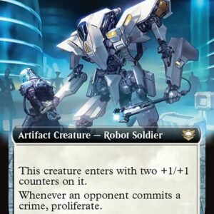 Edge of Eternities Commander - 25 - Patrolling Peacemaker - Rare - W - Non-foil - Promo (Front)