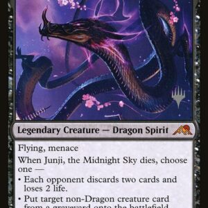 Kamigawa: Neon Dynasty Promos - 102p - Junji, the Midnight Sky - Mythic - B - Foil - Promo (Front)