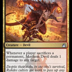 Ravnica Remastered - 199 - Mayhem Devil - Uncommon - BR - Non-foil (Front)