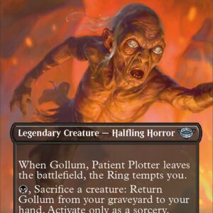 The Lord of the Rings: Tales of Middle-earth - 450 - Gollum, Patient Plotter - Uncommon - B - Foil - Promo (Front)