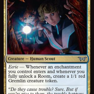 Duskmourn: House of Horror - 215 - Gremlin Tamer - Uncommon - WU - Non-foil (Front)