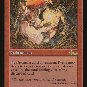 Urza's Legacy - 88 - Pyromancy - Rare - R - Non-foil (Front)