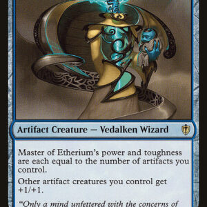 Commander 2016 - 92 - Master of Etherium - Rare - U - Non-foil (Front)