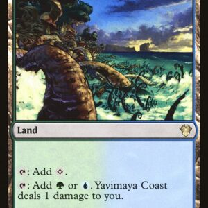 Commander 2020 - 322 - Yavimaya Coast - Rare - C - Non-foil (Front)