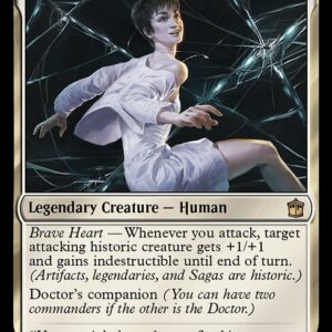 Doctor Who - 28 - Tegan Jovanka - Rare - W - Foil (Front)