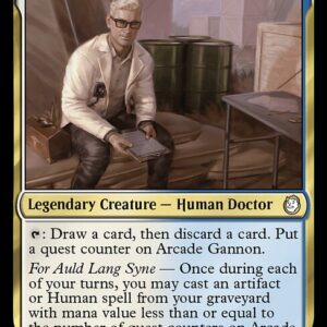 Fallout - 92 - Arcade Gannon - Rare - WU - Non-foil (Front)