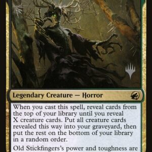 Innistrad: Midnight Hunt Promos - 234p - Old Stickfingers - Rare - BG - Non-foil - Promo (Front)