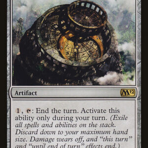 Magic 2012 - 218 - Sundial of the Infinite - Rare - C - Non-foil (Front)
