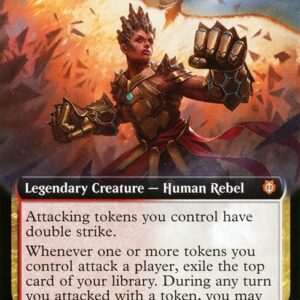 Phyrexia: All Will Be One Commander - 38 - Neyali, Suns' Vanguard - Mythic - WR - Foil (Front)