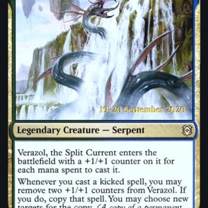 Zendikar Rising Promos - 239s - Verazol, the Split Current - Rare - UG - Foil - Datestamped Promo (Front)